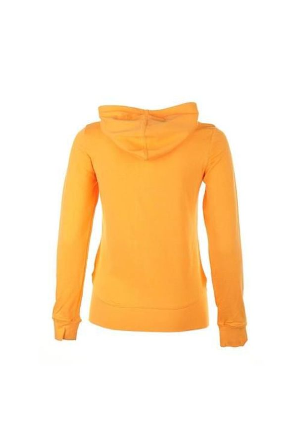 Bluza sportowa damska Reebok EL FT Full Zip. Typ kołnierza: kaptur. Kolor: pomarańczowy. Materiał: polar. Sezon: zima