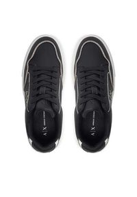 Armani Exchange Sneakersy XDX160 XV888 T780 Czarny. Kolor: czarny. Materiał: skóra #6