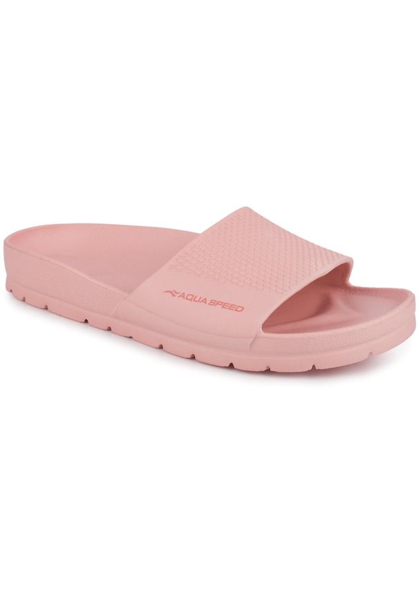 Aqua Speed - Klapki sportowe na basen plażę różowe AQUA SPEED. Okazja: na plażę. Kolor: różowy. Styl: sportowy