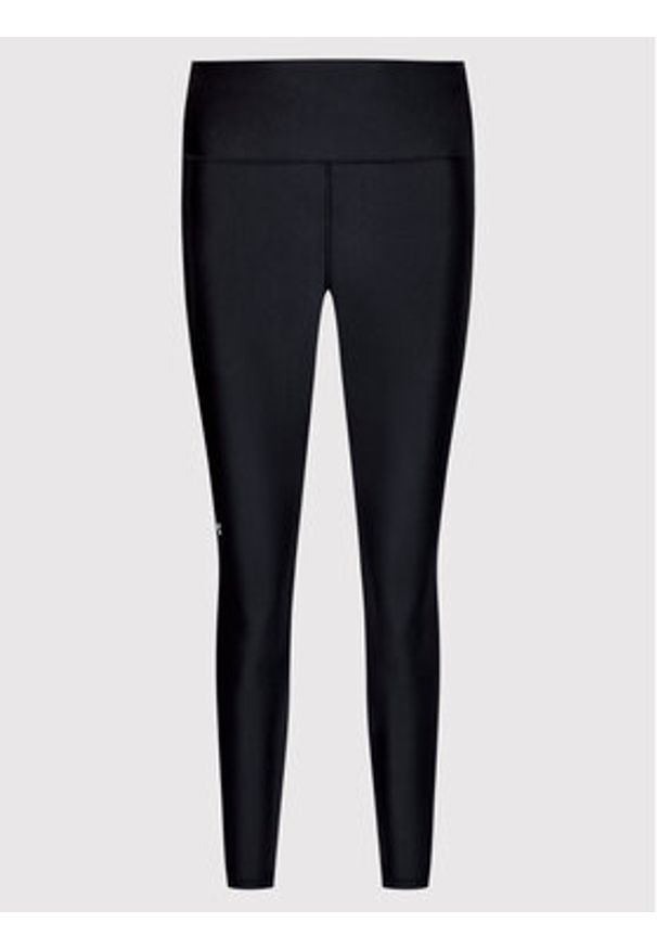 Under Armour Legginsy No-Slip Waistband Ankle Czarny Slim Fit. Kolor: czarny. Materiał: syntetyk