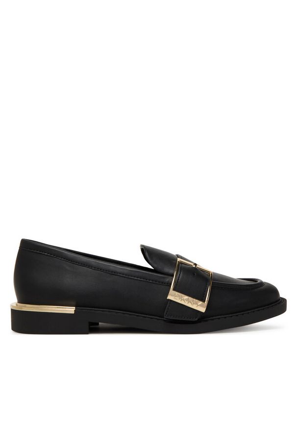 Loafersy DKNY. Kolor: czarny