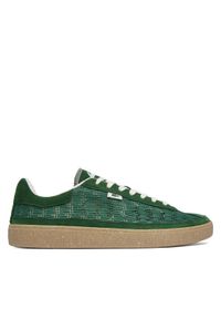 Lacoste Sneakersy Baseshot Lite 51SMA0110 Zielony ciemny. Kolor: zielony. Materiał: materiał #1
