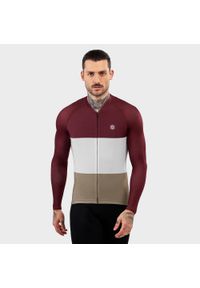 Koszulka krótki rękaw Kolarstwo SIROKO M2 Triplet Bordowy Mężczyzna. Kolor: wielokolorowy, brązowy, biały. Materiał: jersey. Długość rękawa: krótki rękaw. Długość: krótkie. Sport: kolarstwo #1