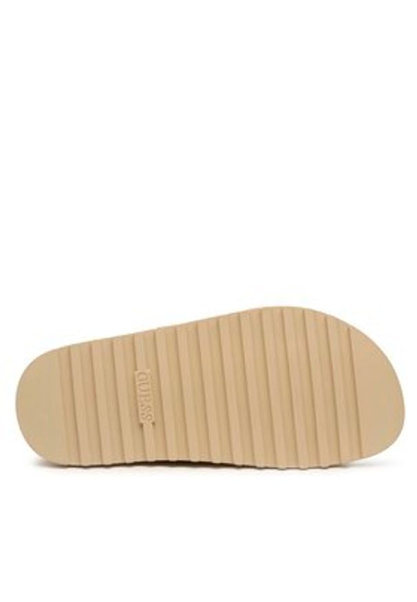 Guess Klapki Fatema2 FL6FT2 FAL03 Brązowy. Kolor: brązowy. Materiał: materiał
