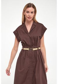 Twinset Milano - Sukienka damska midi TWINSET. Długość: midi