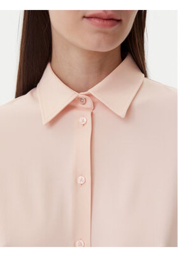 BOSS Koszula Birdi Tuesday 50540592 Różowy Regular Fit. Kolor: różowy. Materiał: syntetyk