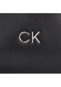 Calvin Klein Torebka Ck Daily Shopper Medium Pebble K60K611766 Czarny. Kolor: czarny. Materiał: skórzane #4