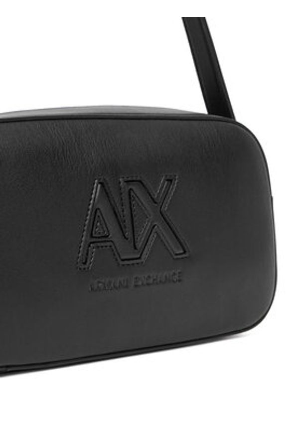 Armani Exchange Torebka XW001568 AF15634 UC001 Czarny. Kolor: czarny. Materiał: skórzane