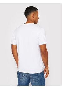 Pepe Jeans T-Shirt Original PM508210 Biały Slim Fit. Kolor: biały. Materiał: bawełna #3