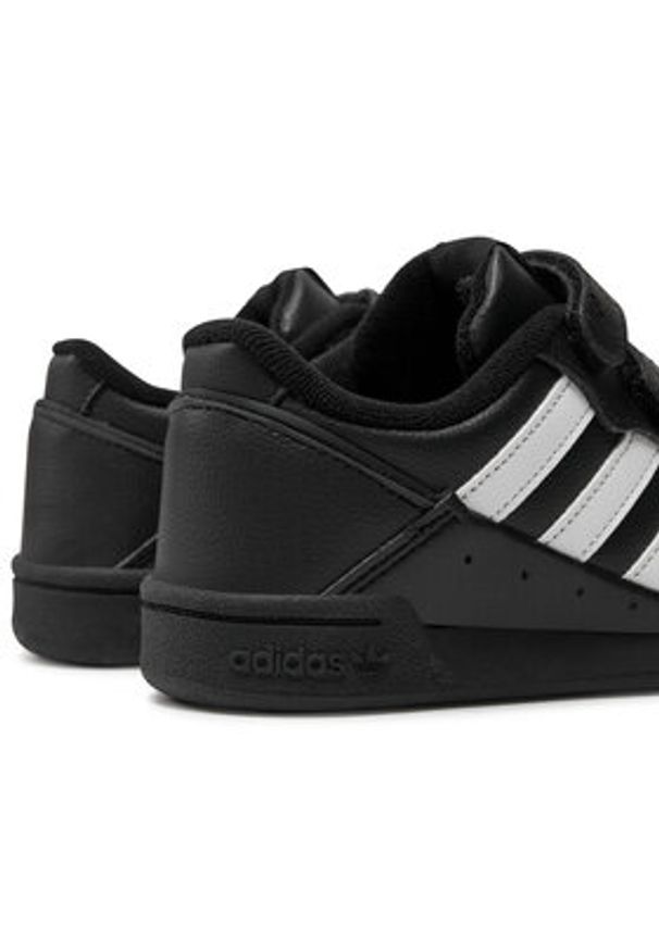 Adidas - adidas Sneakersy Team Court 2 Str Cf C ID6633 Czarny. Kolor: czarny. Materiał: skóra