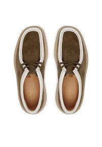 Clarks Półbuty Torview W 26186676 Zielony. Kolor: zielony. Materiał: skóra, zamsz #3