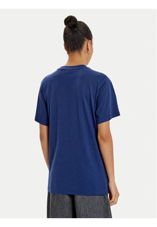 Hugo T-Shirt 50528585 Granatowy Regular Fit. Kolor: niebieski. Materiał: bawełna