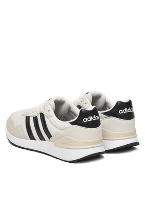 Adidas - adidas Sneakersy Run 60S 4.0 JR6623 Beżowy. Kolor: beżowy. Materiał: zamsz, skóra. Sport: bieganie
