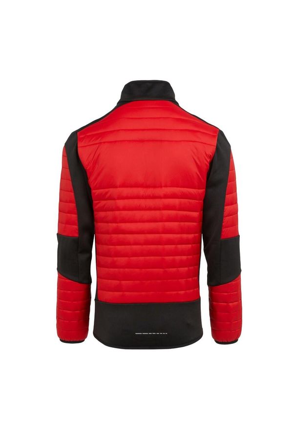 Regatta - Męska Kurtka EVolve Hybrid Stretch Jacket. Kolor: czerwony, czarny, wielokolorowy. Sport: turystyka piesza