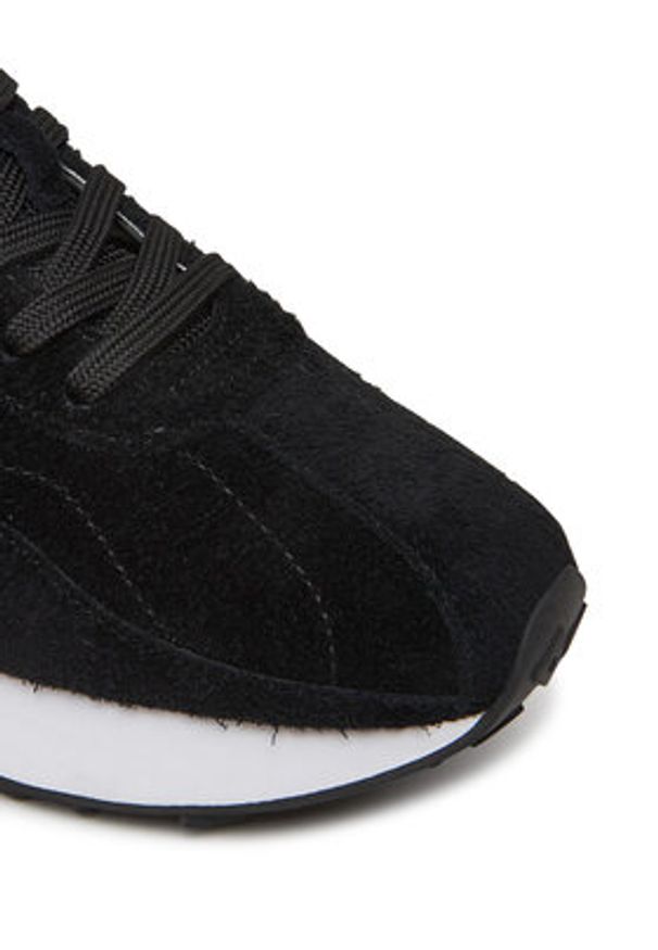Hugo - HUGO Sneakersy Kiria Runn hsdme 50541592 Czarny. Kolor: czarny. Materiał: skóra, zamsz
