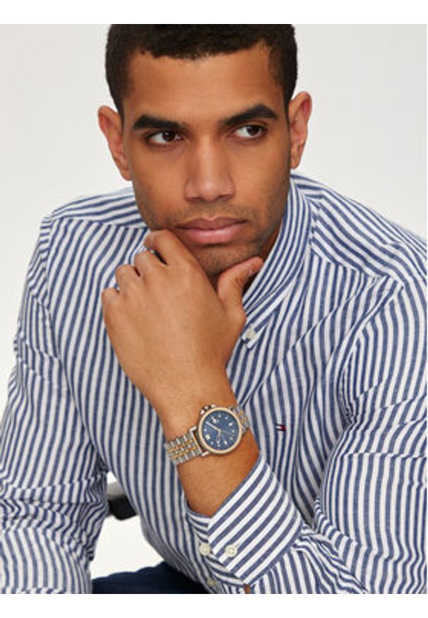 Skagen Zegarek Signature SKW6921 Niebieski. Kolor: niebieski