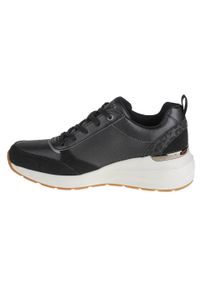 skechers - Buty do chodzenia damskie Skechers Billion Subtle Spots. Zapięcie: sznurówki. Kolor: czarny. Materiał: materiał, syntetyk. Szerokość cholewki: normalna. Sport: turystyka piesza