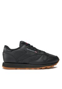 Reebok Sneakersy Cl Lthr 49800 Czarny. Kolor: czarny. Materiał: skóra