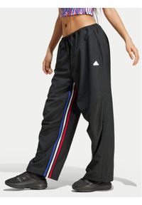 Adidas - adidas Spodnie dresowe Express IX3737 Czarny Loose Fit. Kolor: czarny. Materiał: syntetyk