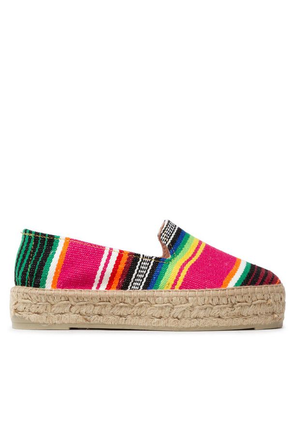 Espadryle Manebi. Wzór: kolorowy