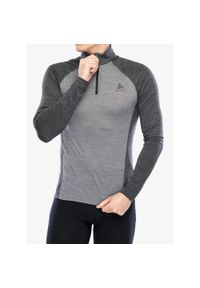 Bluza termiczna męska Odlo Natural Performance PW 150 BL. Kolor: szary