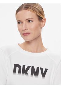 DKNY Sport Bluza DP3T9623 Biały Relaxed Fit. Kolor: biały. Materiał: syntetyk. Styl: sportowy #5
