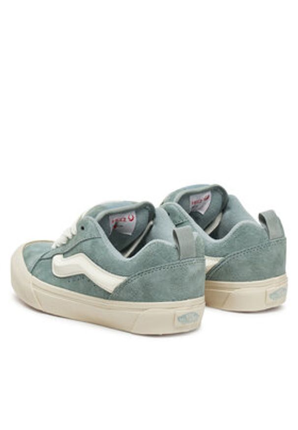 Vans Sneakersy Knu Skool VN000D6ZTTN1 Zielony. Kolor: zielony. Materiał: zamsz, skóra