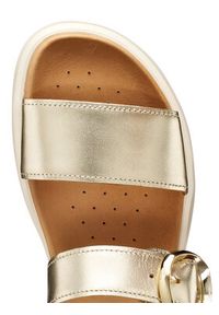 Geox Sandały D Xand 2S D65PAA 000CF C2012 Złoty. Kolor: złoty. Materiał: skóra #4