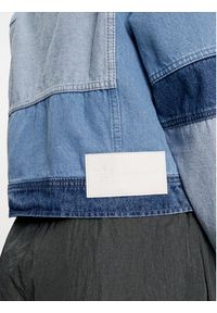 Adidas - adidas Kurtka jeansowa KSENIASCHNAIDER IU2464 Niebieski Loose Fit. Kolor: niebieski. Materiał: bawełna #4