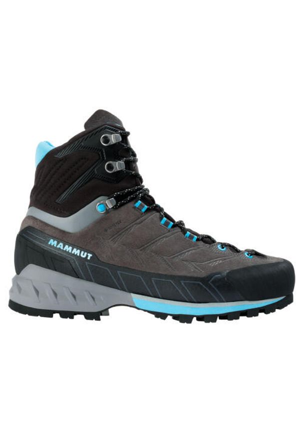 Buty wysokogórskie damskie Mammut Kento Tour High GTX. Kolor: szary. Styl: sportowy