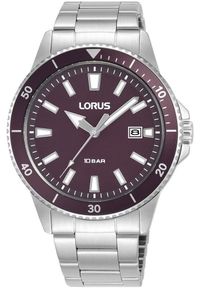 Zegarek Lorus Zegarek męski Lorus RH905SX9 srebrny. Kolor: srebrny #1