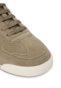 Armani Exchange Sneakersy XM002616 AF19687 Z7016 Khaki. Kolor: brązowy. Materiał: skóra, zamsz #4