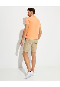 Ralph Lauren - RALPH LAUREN - Pomarańczowa koszulka polo Spa Terry. Okazja: na co dzień. Typ kołnierza: polo. Kolor: pomarańczowy. Materiał: bawełna, prążkowany. Wzór: haft. Styl: casual #2