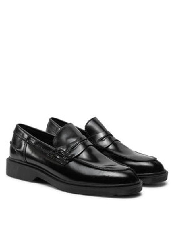 Jack & Jones - Jack&Jones Półbuty Jfwdax 12268369 Czarny. Kolor: czarny. Materiał: skóra