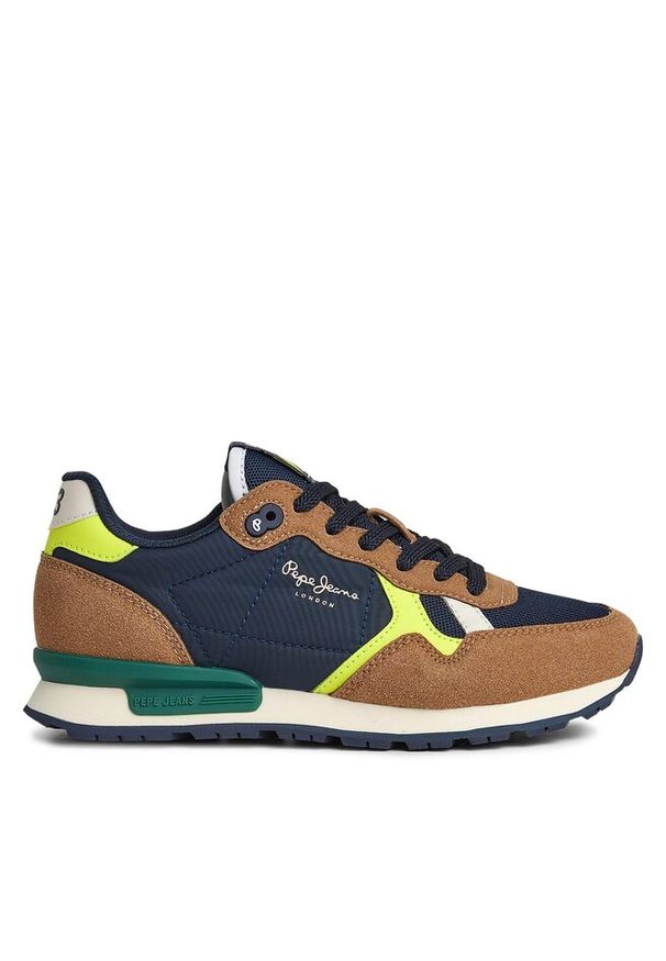Sneakersy Pepe Jeans. Kolor: brązowy