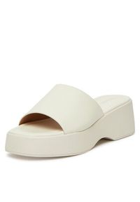 DeeZee Klapki ST024206-1 Biały. Kolor: biały. Materiał: skóra #7