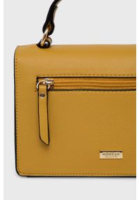 Morgan torebka kolor żółty. Kolor: żółty. Rodzaj torebki: na ramię #4