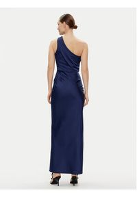Rinascimento Sukienka wieczorowa CFC0117429003 Granatowy Regular Fit. Kolor: niebieski. Materiał: syntetyk. Styl: wizytowy