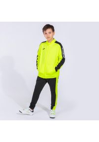 Dres do piłki nożnej dla dzieci Joma Academy III. Kolor: żółty, wielokolorowy, czarny, zielony. Materiał: dresówka