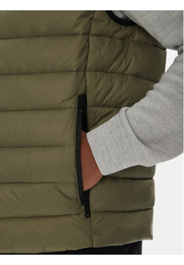 BOSS Kamizelka Odeno2 50530966 Zielony Slim Fit. Kolor: zielony. Materiał: syntetyk