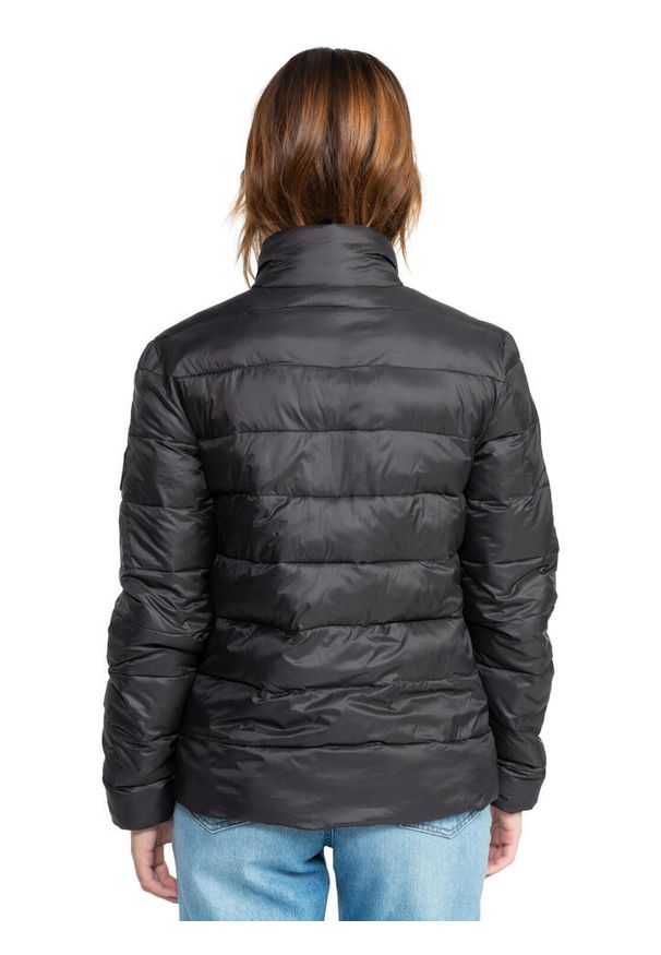 Roxy - dla Kobiety WIND BLISS Czarny. Typ kołnierza: kołnierzyk stójkowy, bez kaptura. Kolor: czarny. Materiał: nylon, materiał. Długość: długie
