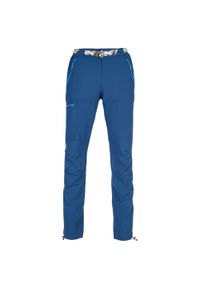 Spodnie trekingowe damskie Milo Extendo LT Hefe. Kolor: niebieski. Materiał: tkanina, materiał