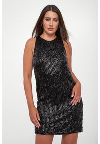 Twinset Milano - Sukienka mini z frędzlami TWINSET. Długość: mini #5