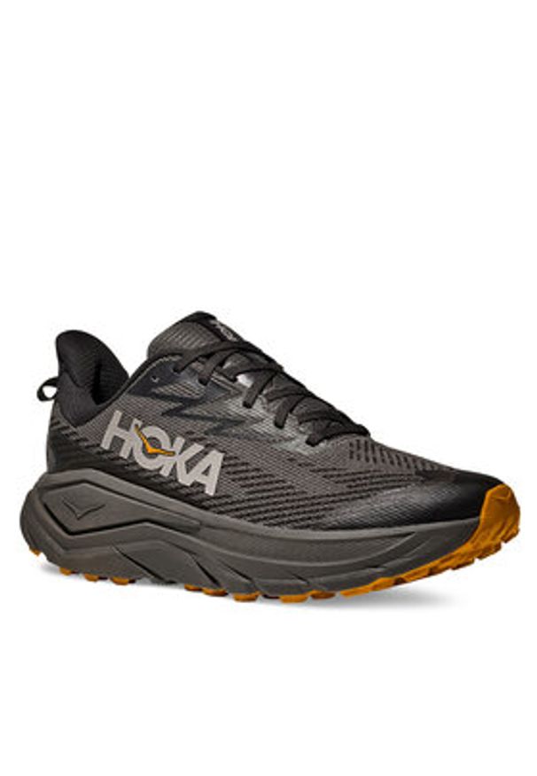 HOKA - Hoka Buty do biegania Challenger 8 Gtx 1171958 Czarny. Kolor: czarny. Materiał: materiał