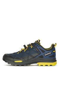 Aku Trekkingi Rocket Dfs Gtx 726 GORE-TEX Granatowy. Kolor: niebieski. Materiał: skóra. Technologia: Gore-Tex. Sport: turystyka piesza