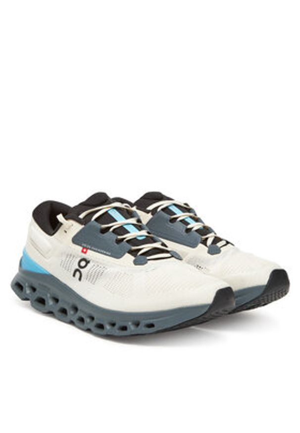 On Buty do biegania Cloudstratus 3 3MD30113168 Écru. Materiał: materiał