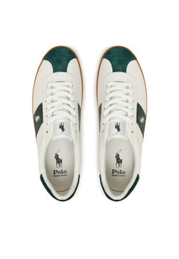 Polo Ralph Lauren Sneakersy 816974111002 Biały. Kolor: biały. Materiał: skóra