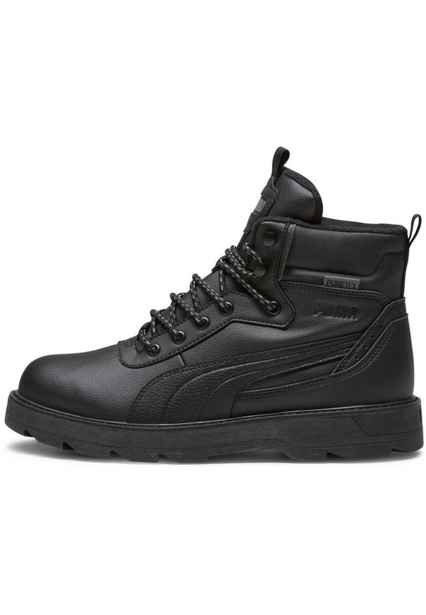Buty Puma Desierto V3 Puretex, Dla obu płci. Okazja: na co dzień. Kolor: czarny. Materiał: skóra ekologiczna, materiał