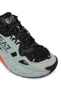 EA7 Emporio Armani Sneakersy 7X000602 AF10181 MZ703 Szary. Kolor: szary. Materiał: skóra #4