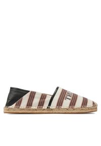 Trussardi Jeans - Trussardi Espadryle 77A00445 Beżowy. Kolor: beżowy. Materiał: materiał #1